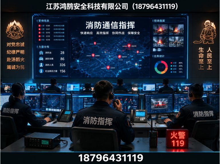 果洛智慧消防系统展示图